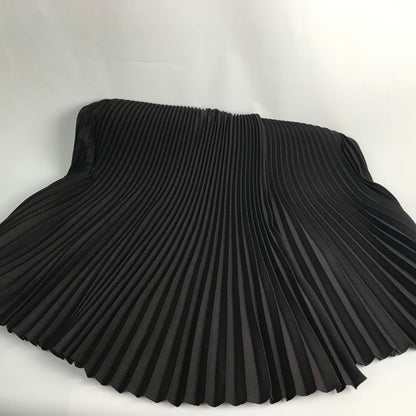 Prada Long Skirt Pleated S Dark Brown