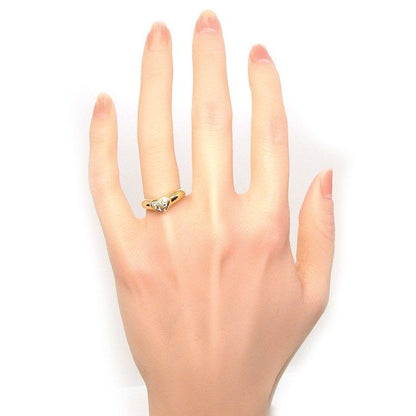 Tiffany & Co Ring Friendship Heart Motif Points Diamond 18K