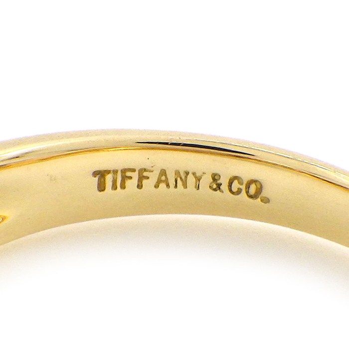 Tiffany & Co Ring Friendship Heart Motif Points Diamond 18K