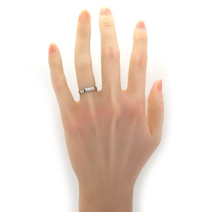 Cartier Ring C de Cartier Wedding Ban Logo