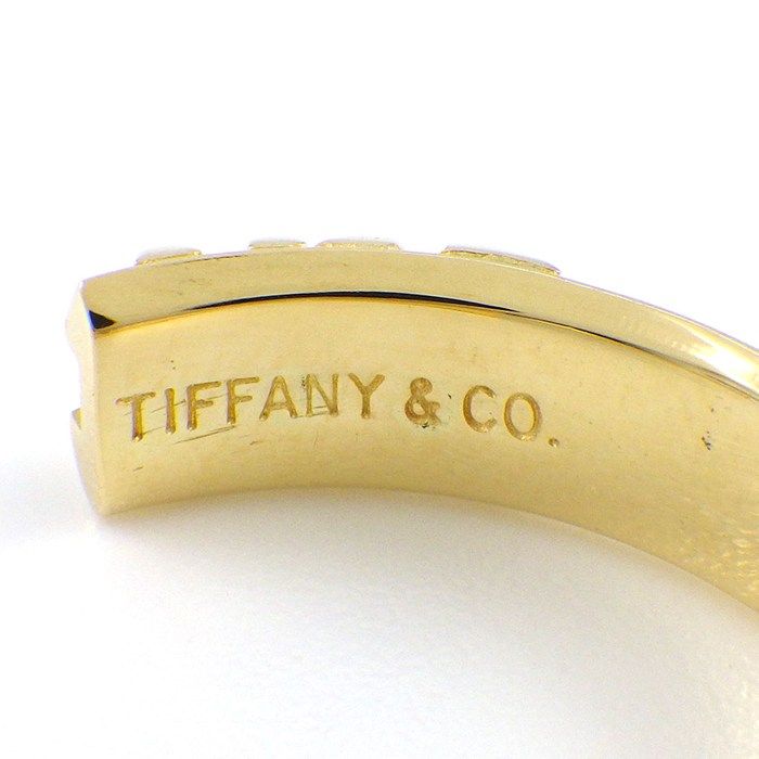 Tiffany & Co Earrings Atlas Hoop 18K Yellow Gold