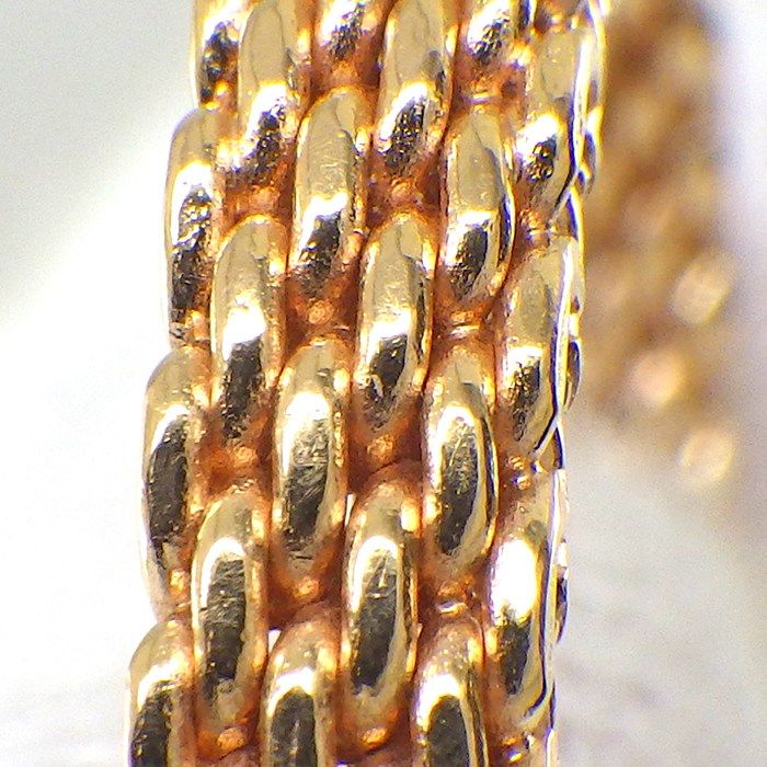 Tiffany & Co Ring Somerset Mesh 18K Pink Gold