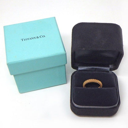 Tiffany & Co Ring Somerset Mesh 18K Pink Gold
