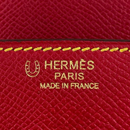Hermes Birkin 30 Personal Order Handbag Veau Epsom Rouge Casac Bamboo Rouge Kazak Bamboo