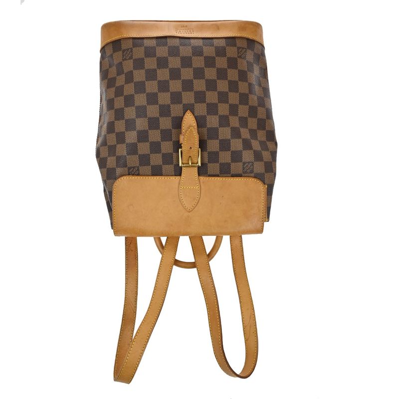 Louis Vuitton Harlequin Backpack Damier Ebene Leather