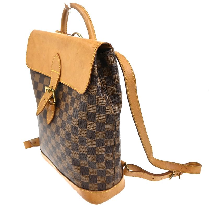 Louis Vuitton Harlequin Backpack Damier Ebene Leather