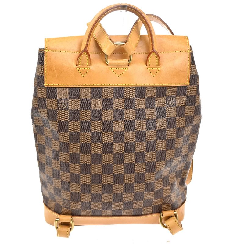 Louis Vuitton Harlequin Backpack Damier Ebene Leather