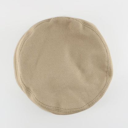 Prada Bucket Hat Logo Embroidery XL Beige