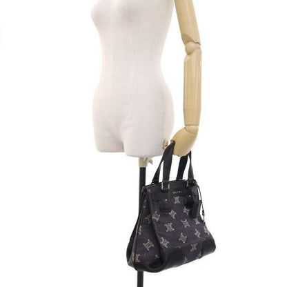 Celine Denim Handbag Canvas