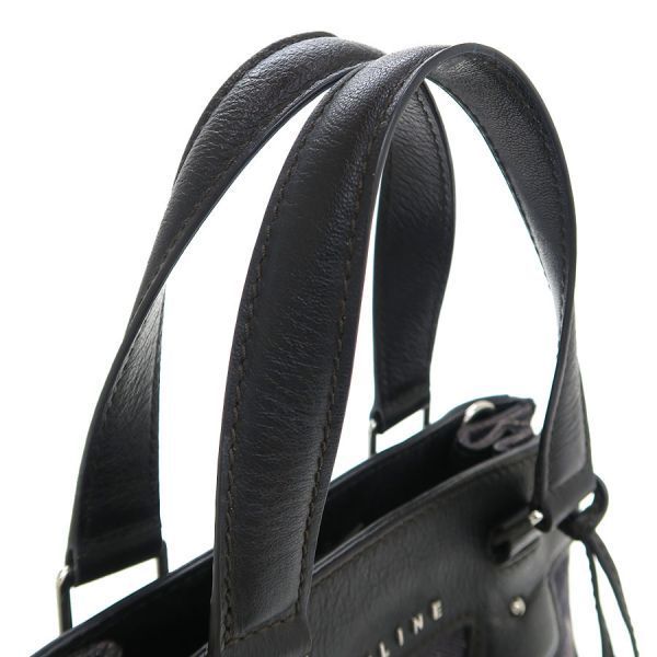 Celine Denim Handbag Canvas