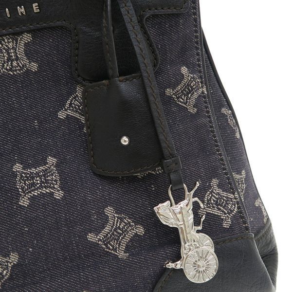 Celine Denim Handbag Canvas