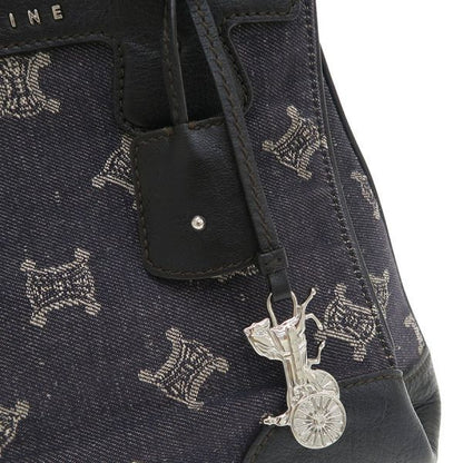 Celine Denim Handbag Canvas