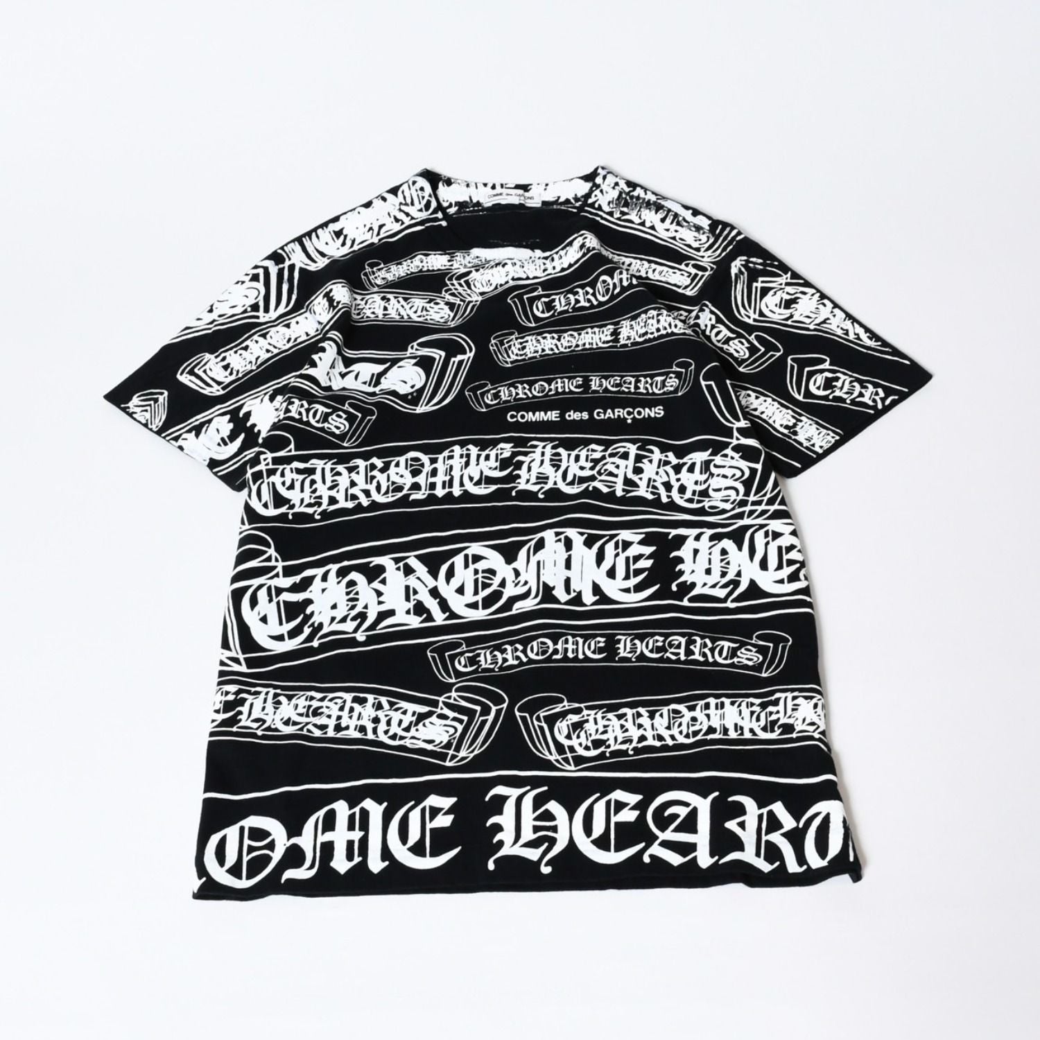 Chrome Hearts Comme Des Garcons T-Shirt Black