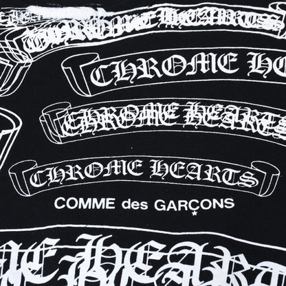 Chrome Hearts Comme Des Garcons T-Shirt Black — view 4