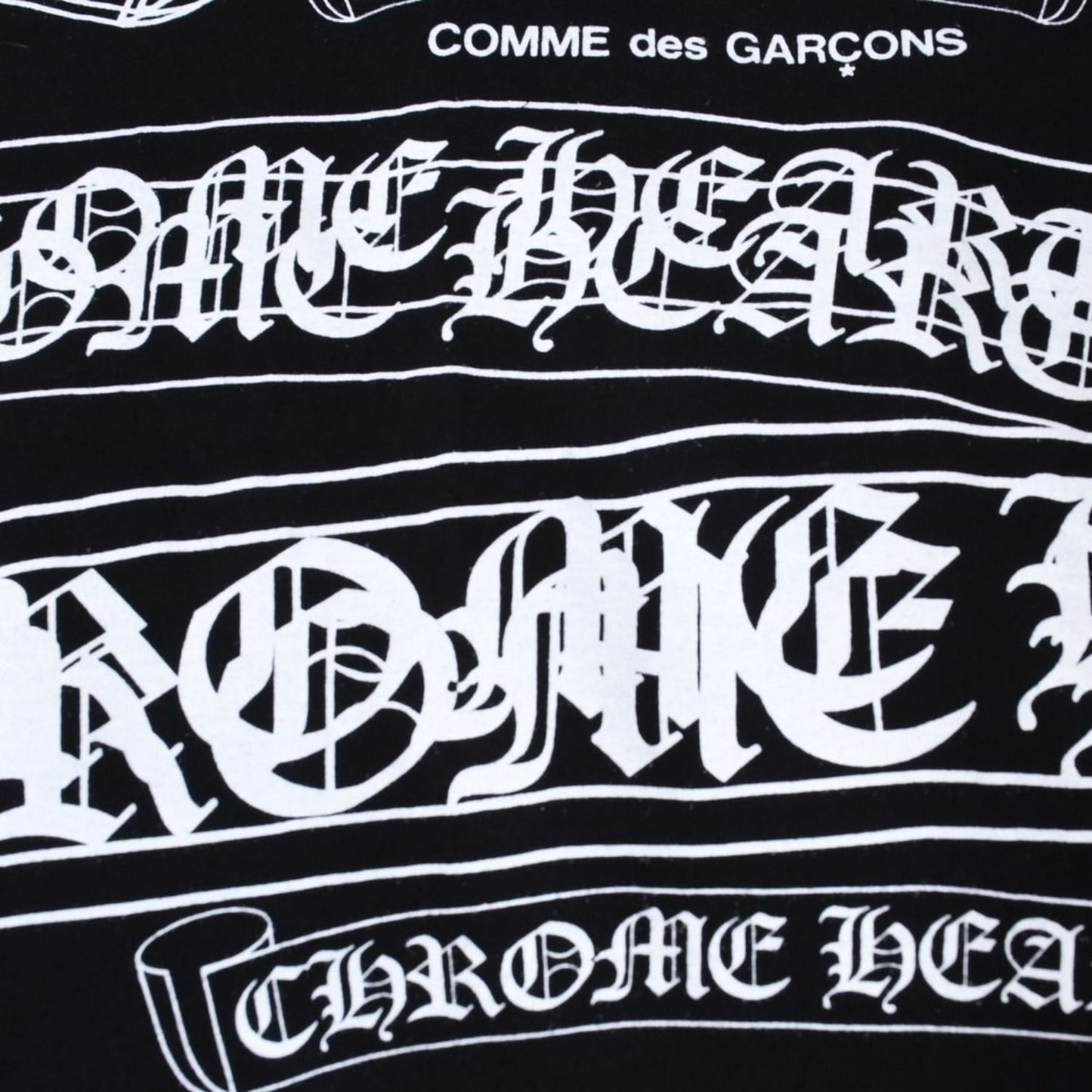 Chrome Hearts Comme Des Garcons T-Shirt Black — view 5