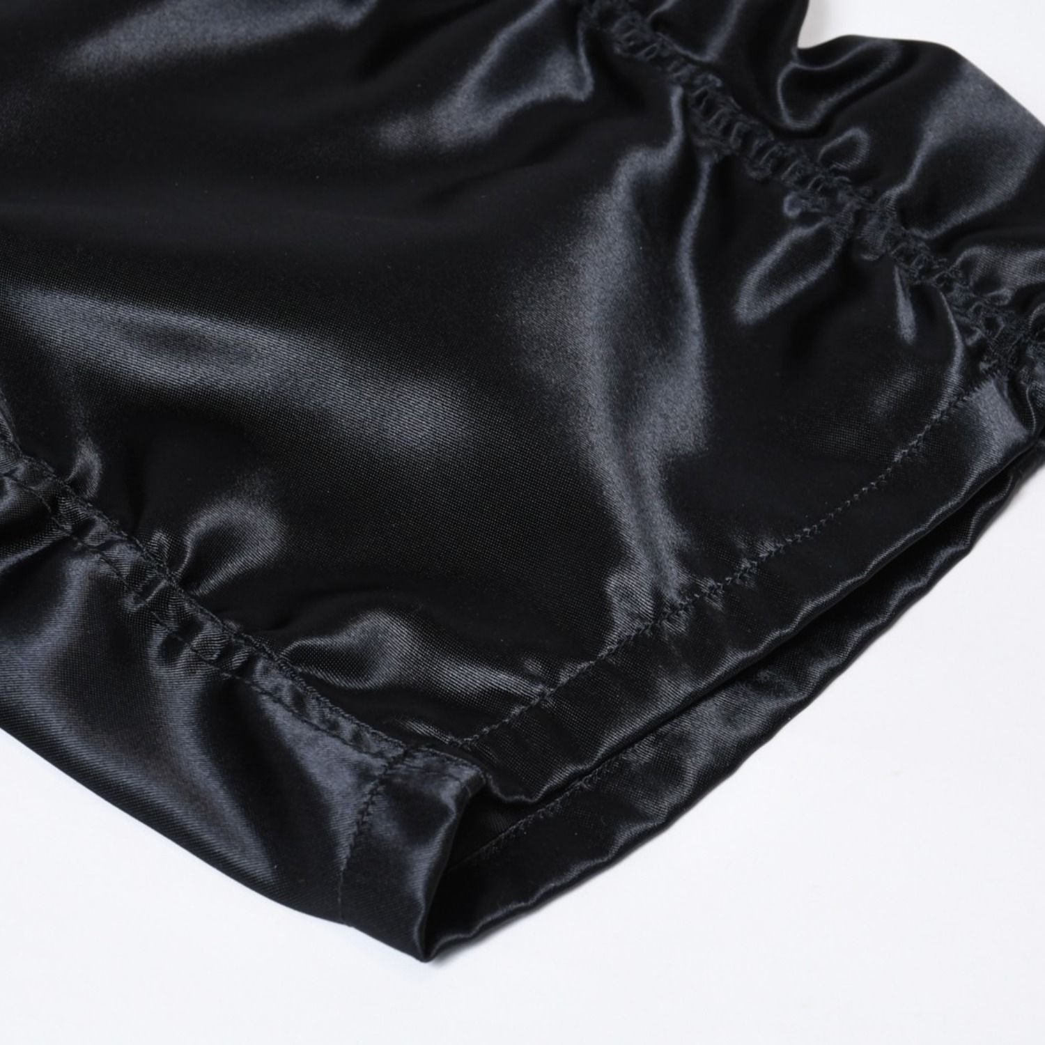 Chanel Shorts No 5 Button CC Logo Black Gathered 36 — view 7