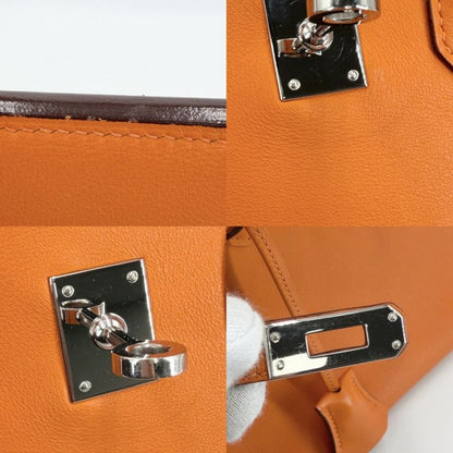 Hermes Handbag Birkin 25 Inner Stitch Swift Orange