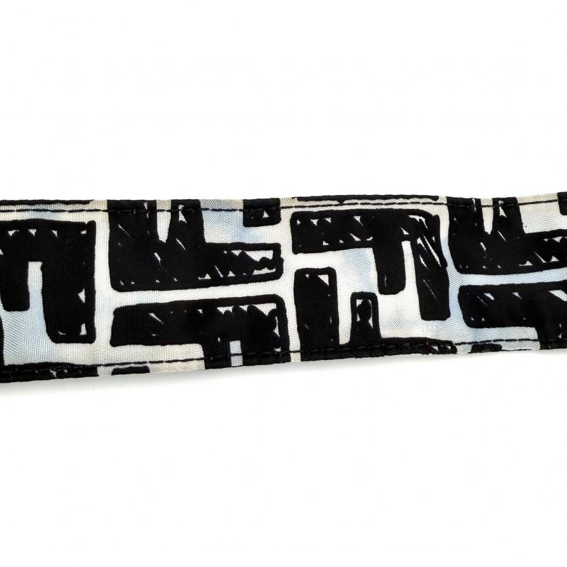 Fendi 2-Way Zucca Shoulder Bag Crossbody Joshua Vides Blue Black White