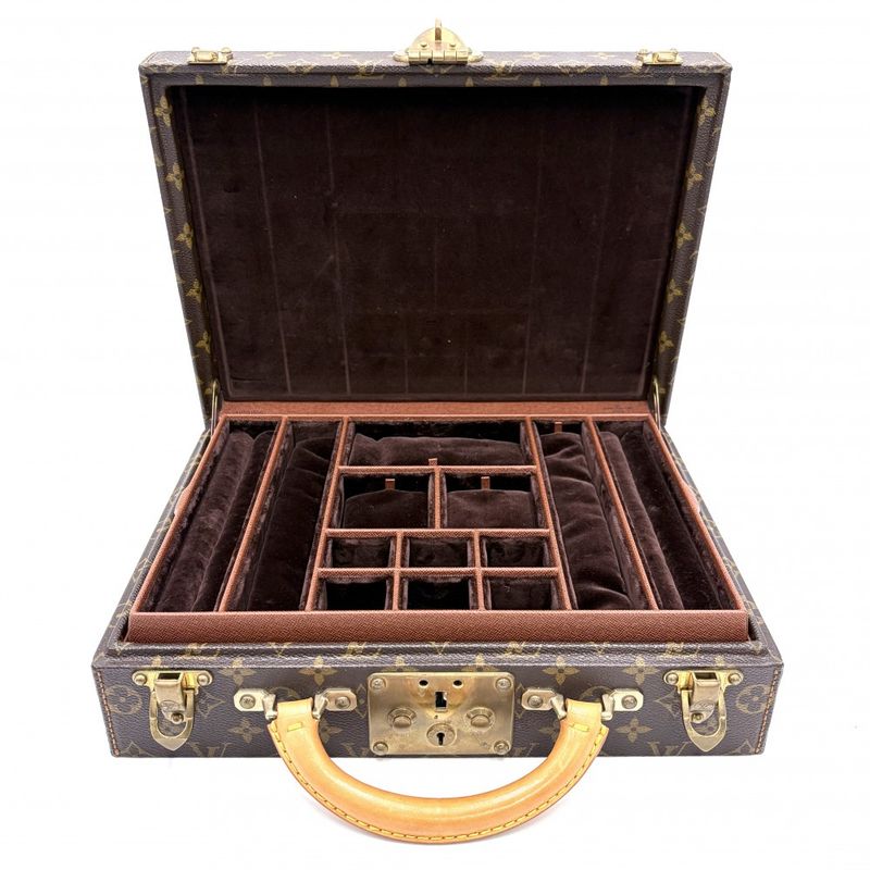 Louis Vuitton Trunk Boite Visual Attache Case Luggage Tag