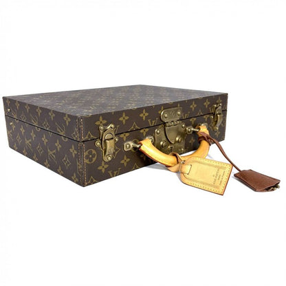 Louis Vuitton Trunk Boite Visual Attache Case Luggage Tag