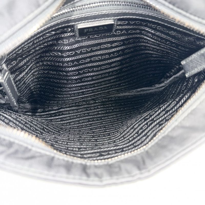Prada Shoulder Bag Crossbody Triangle Logo Re