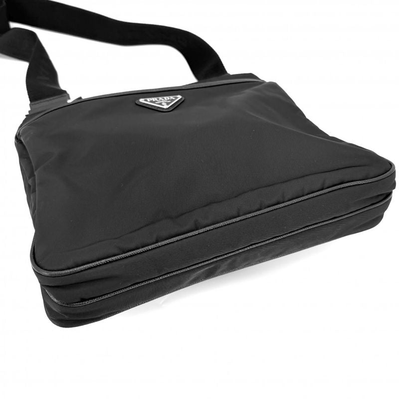 Prada Shoulder Bag Crossbody Triangle Logo Re