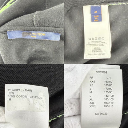 Louis Vuitton Hoodie LV Eyes Graphic Top Black Green