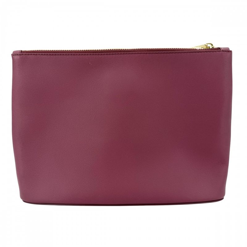 Loewe Clutch Oblong Pouch Second Ply Crimson Bordeaux