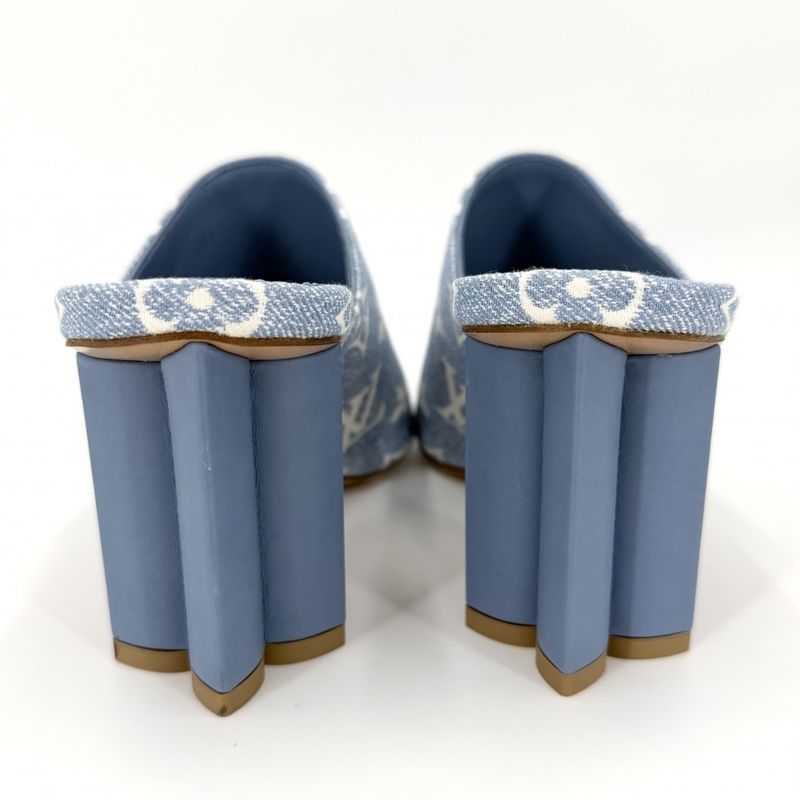 Louis Vuitton Sandals Monogram Denim