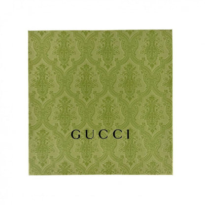 Gucci Shawl Su GG Total Pattern Ska-f Cotton Black Multicolor