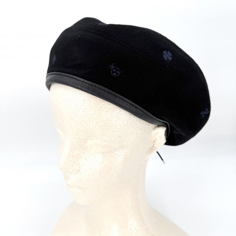 Hermes Beret Saint Honore Charm Hat 57
