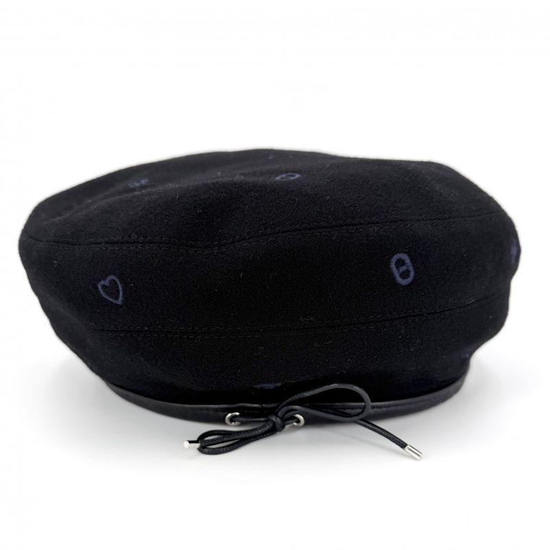 Hermes Beret Saint Honore Charm Hat 57