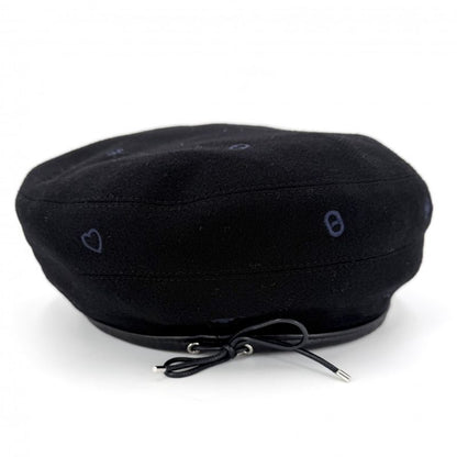 Hermes Beret Saint Honore Charm Hat 57