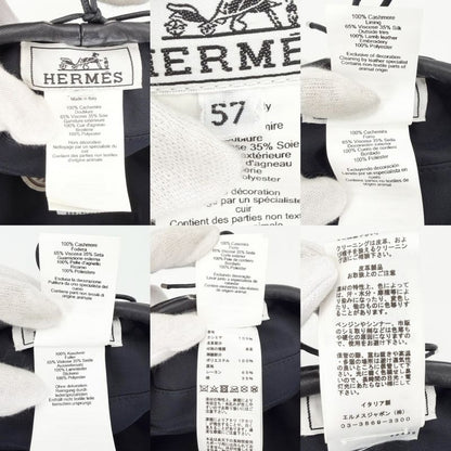 Hermes Beret Saint Honore Charm Hat 57