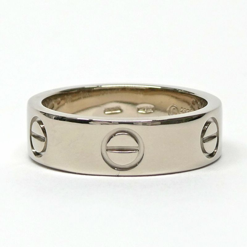 Cartier Love Ring 18K White Gold 53