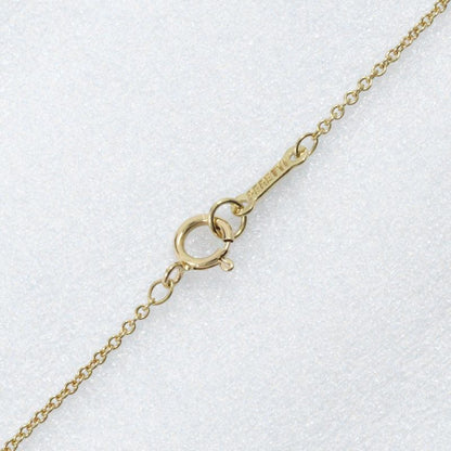Tiffany & Co Full Heart Pave Elsa Peretti 18K Yellow Gold Necklace