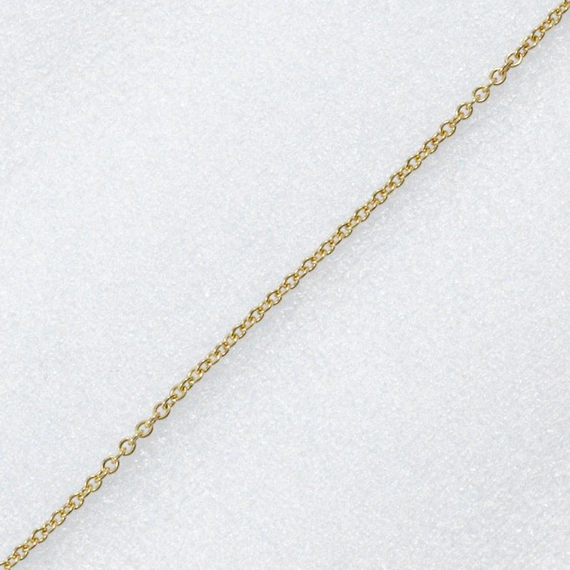 Tiffany & Co Full Heart Pave Elsa Peretti 18K Yellow Gold Necklace