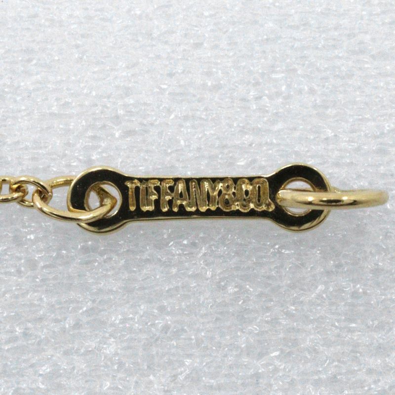 Tiffany & Co Full Heart Pave Elsa Peretti 18K Yellow Gold Necklace