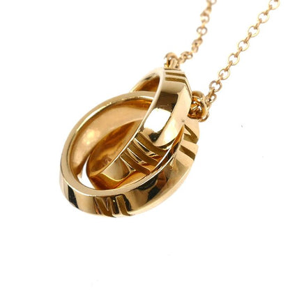 Tiffany & Co 18K Pink Gold Atlas Closed Necklace