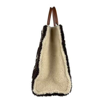 Louis Vuitton Handbag Monogram Teddy on the Go GM Brown Beige