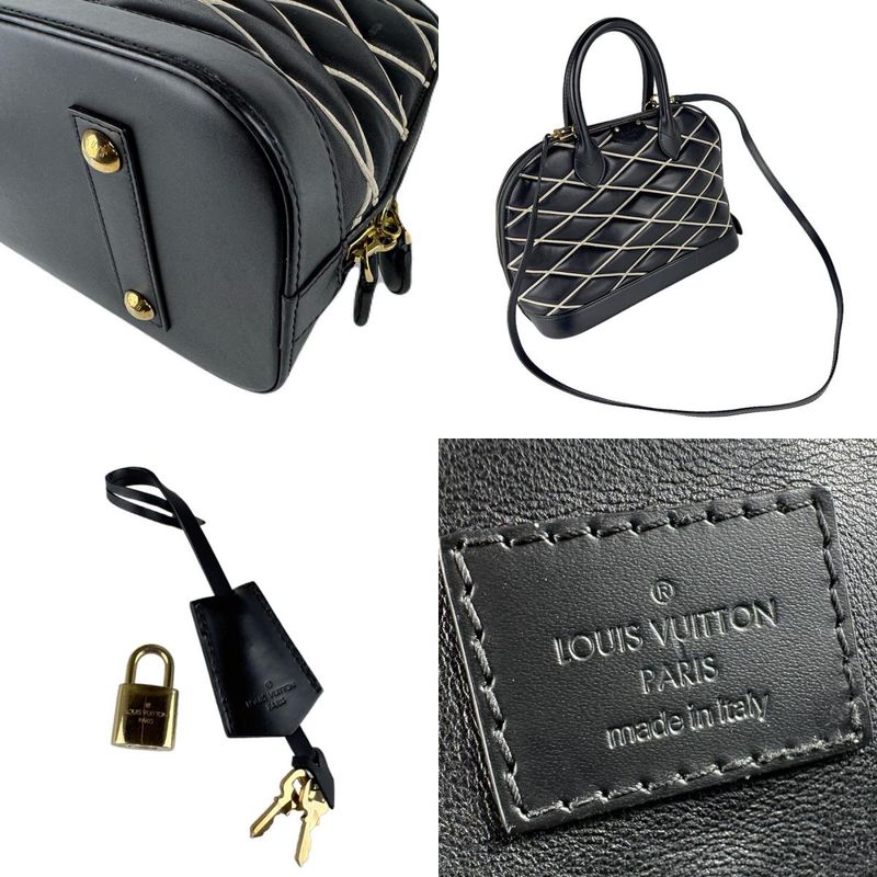 Louis Vuitton Shoulder Bag Maltage Alma PM Noir Black