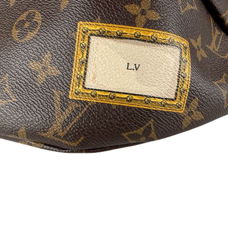 Louis Vuitton Waist Bag Monogram Macassar My LV World Tour