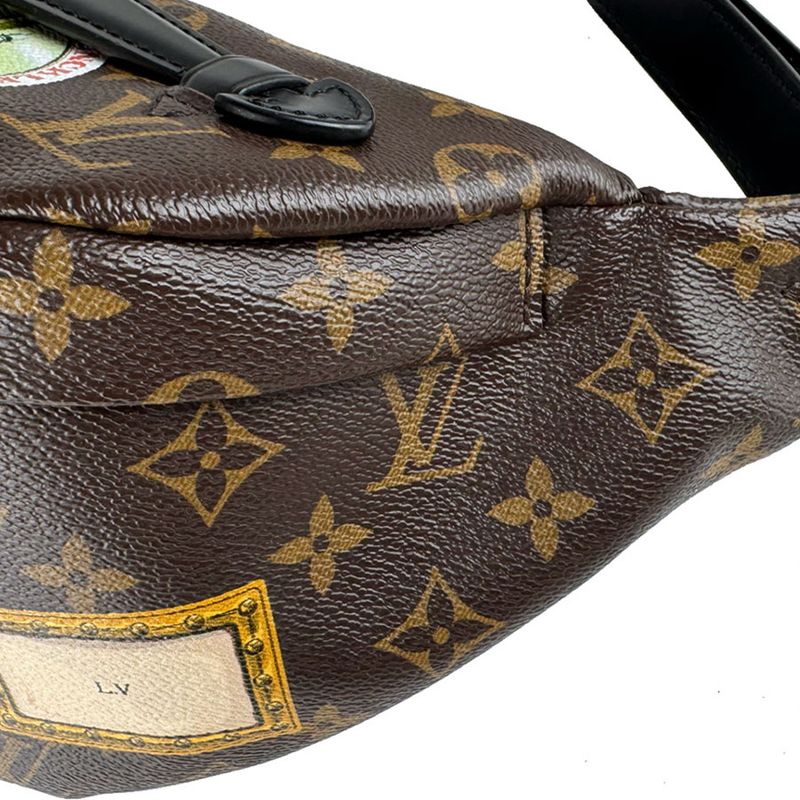 Louis Vuitton Waist Bag Monogram Macassar My LV World Tour