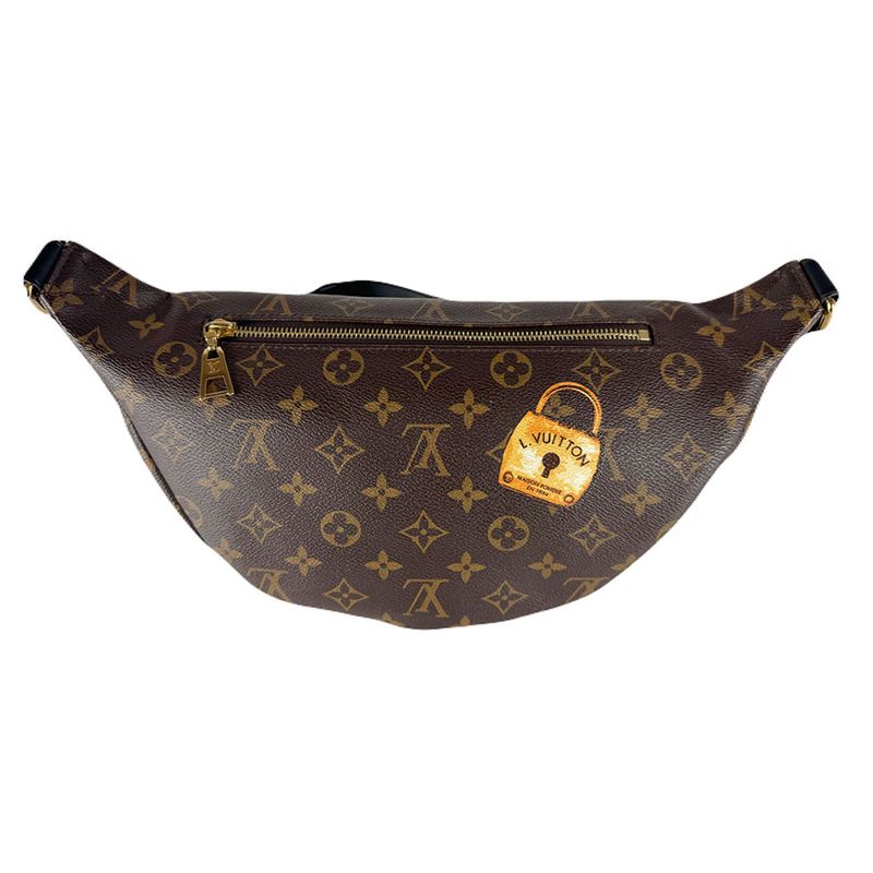 Louis Vuitton Waist Bag Monogram Macassar My LV World Tour