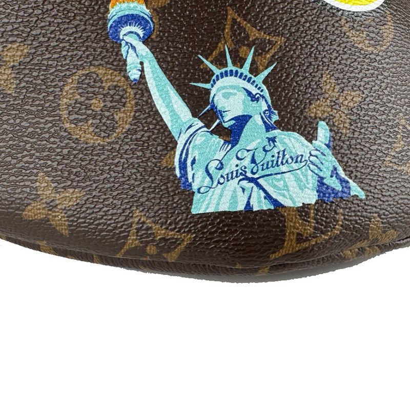 Louis Vuitton Waist Bag Monogram Macassar My LV World Tour