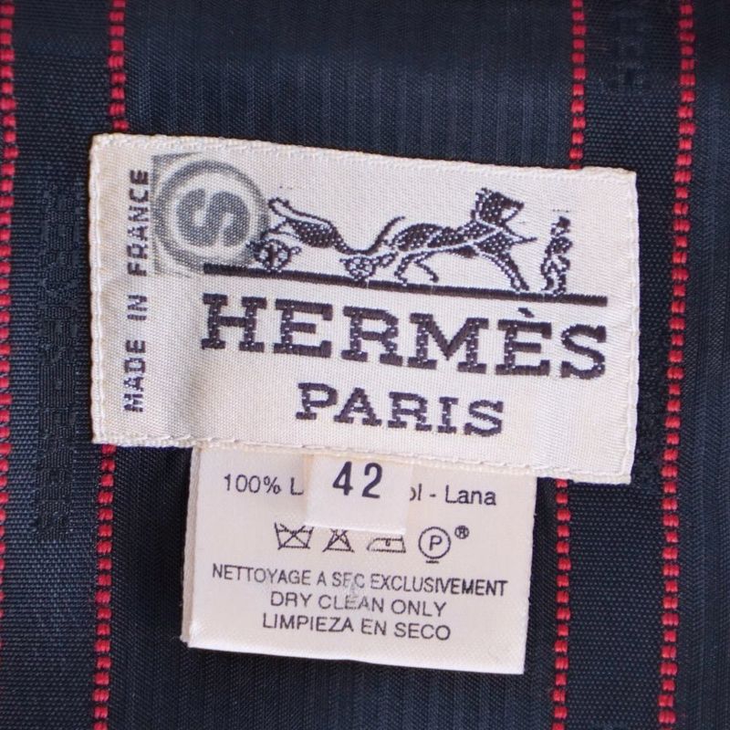 Hermes Vintage Coat Long Double Bracelet
