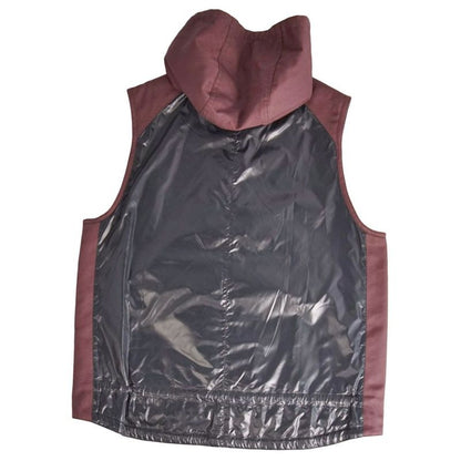 Hermes Vest Gilet with Hood Reversible Cotton