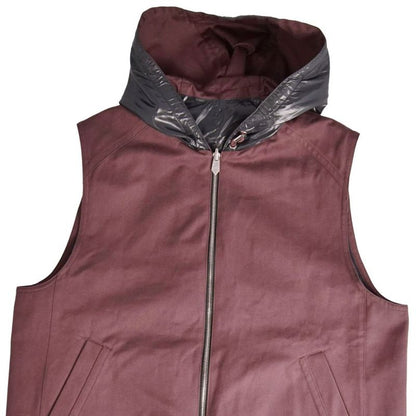 Hermes Vest Gilet with Hood Reversible Cotton