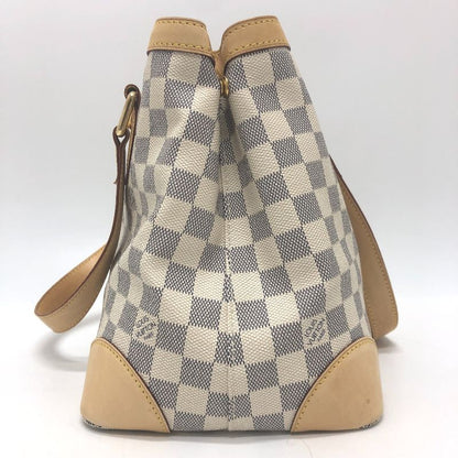 Louis Vuitton Tote Hampstead PM Damier Azur Canvas White
