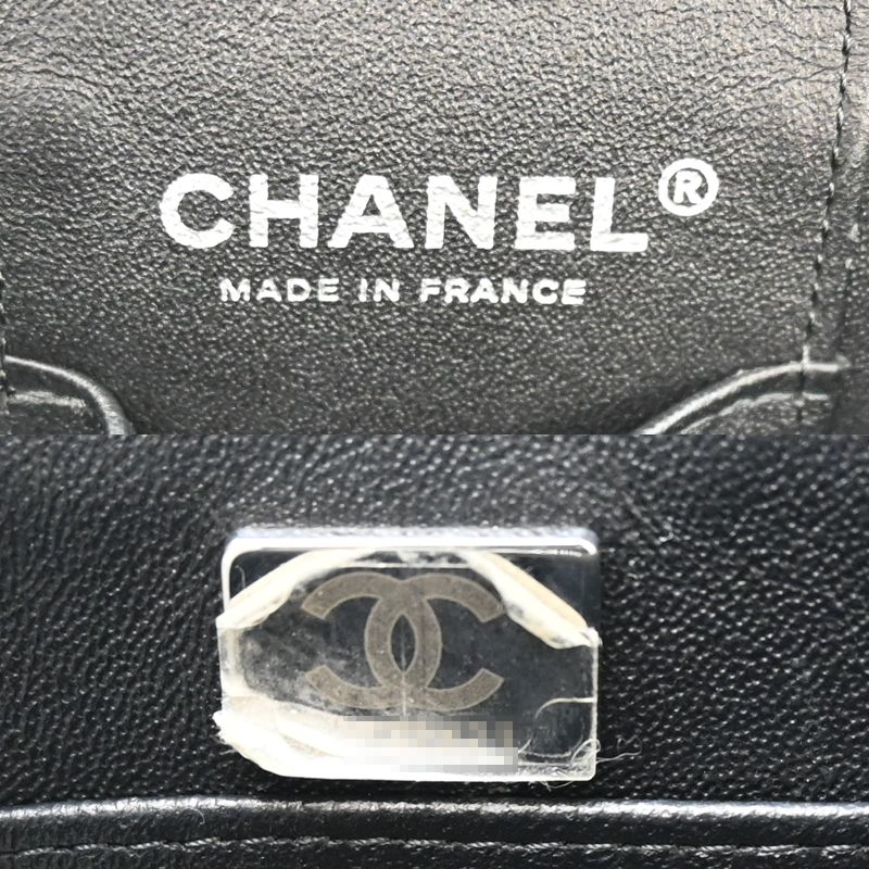 Chanel Shoulder Bag Caviar Black
